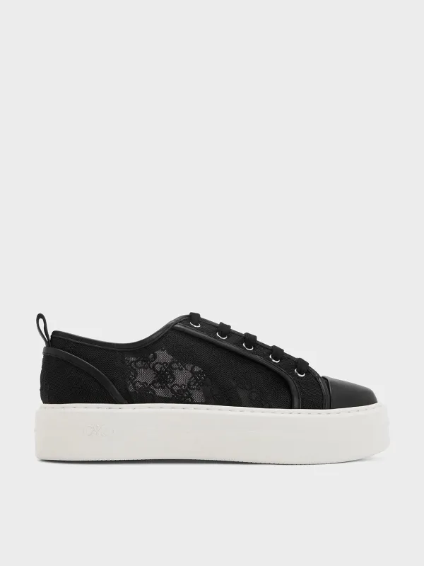 Charles & Keith - Mesh Flatform Sneakers sold by Charles & Keith
