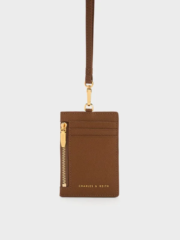 Charles & Keith - Twilia Side-Zip Card Holder sold by Charles & Keith