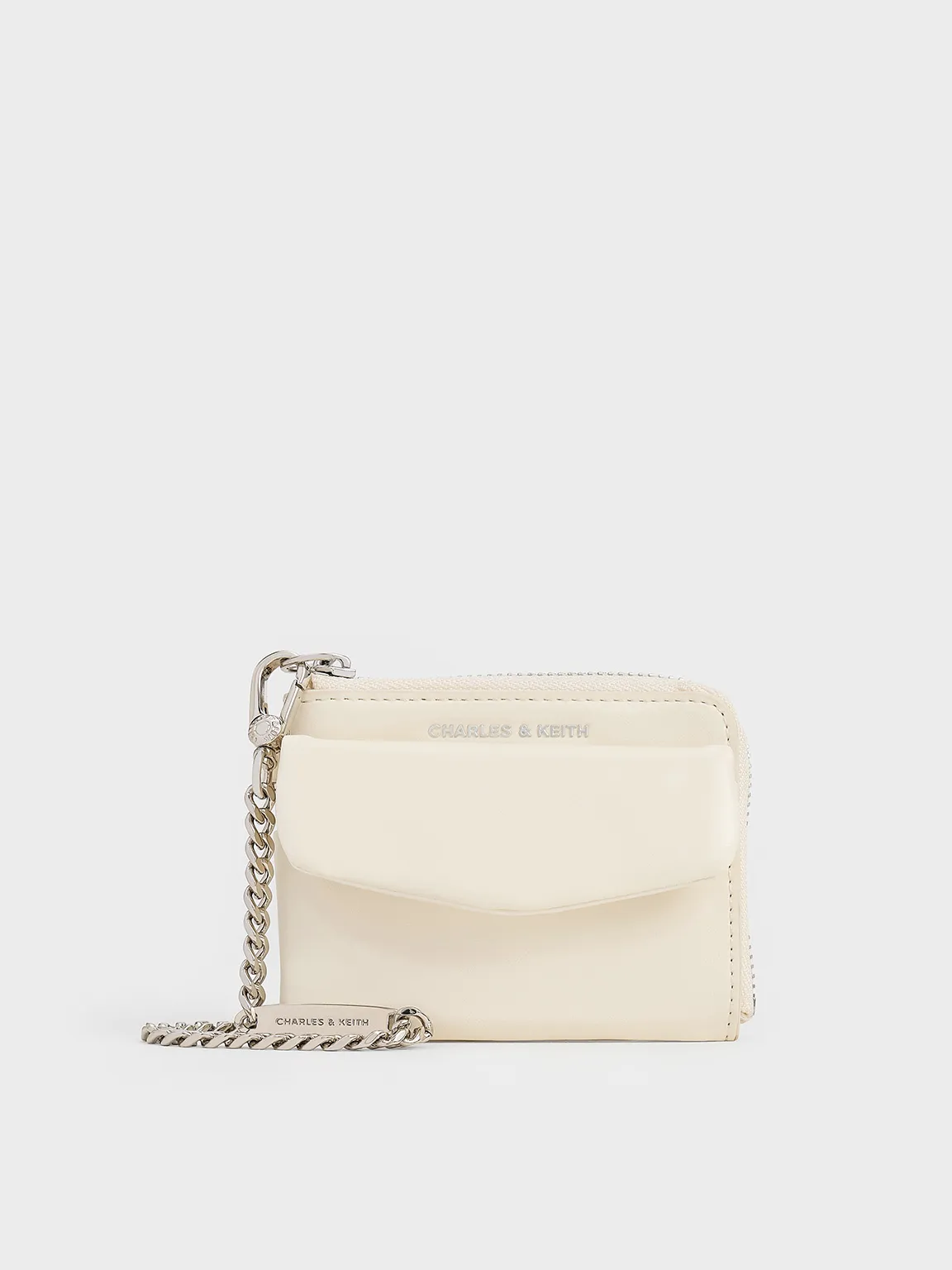 Charles & Keith - Rachel Front-Pocket Zip-Around Wallet sold by Charles & Keith