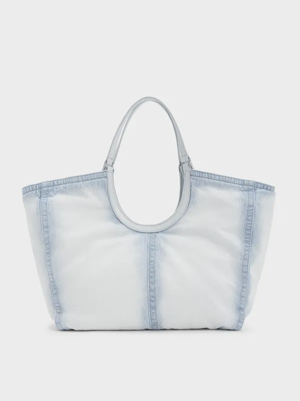 Charles & Keith - Ivette Denim Tote Bag sold by Charles & Keith