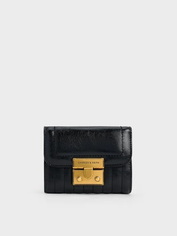 Charles & Keith - Donna Crinkle-Effect Wallet sold by Charles & Keith