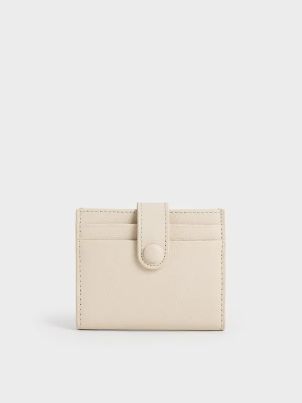 Charles & Keith - Bliss Snap Button Card Holder sold by Charles & Keith