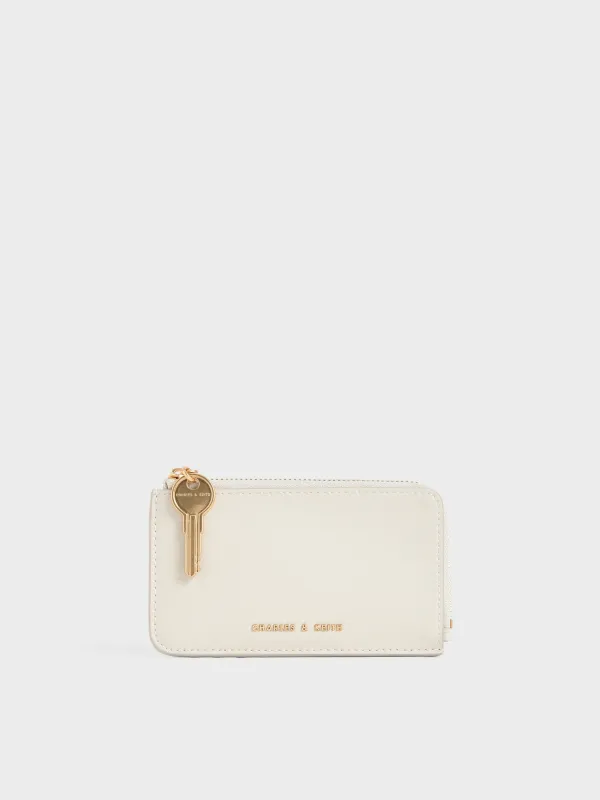 Charles & Keith - Lane Key Zip-Around Wallet sold by Charles & Keith