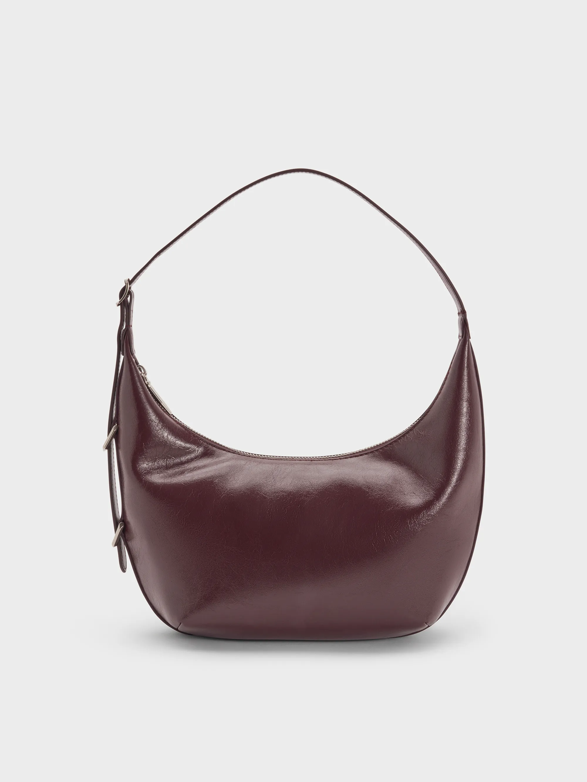 Charles & Keith - Bryna Curved Hobo Bag sold by Charles & Keith