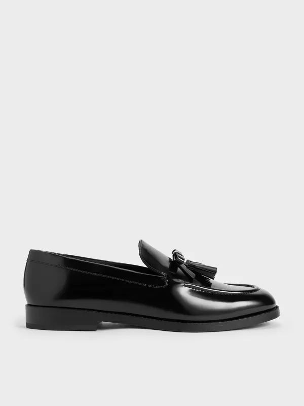 Charles & Keith - Bow Tassel Loafers sold by Charles & Keith