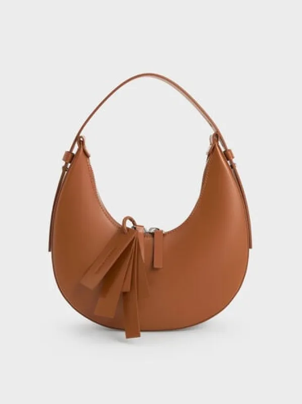 Charles & Keith - Carey Crescent Hobo Bag sold by Charles & Keith