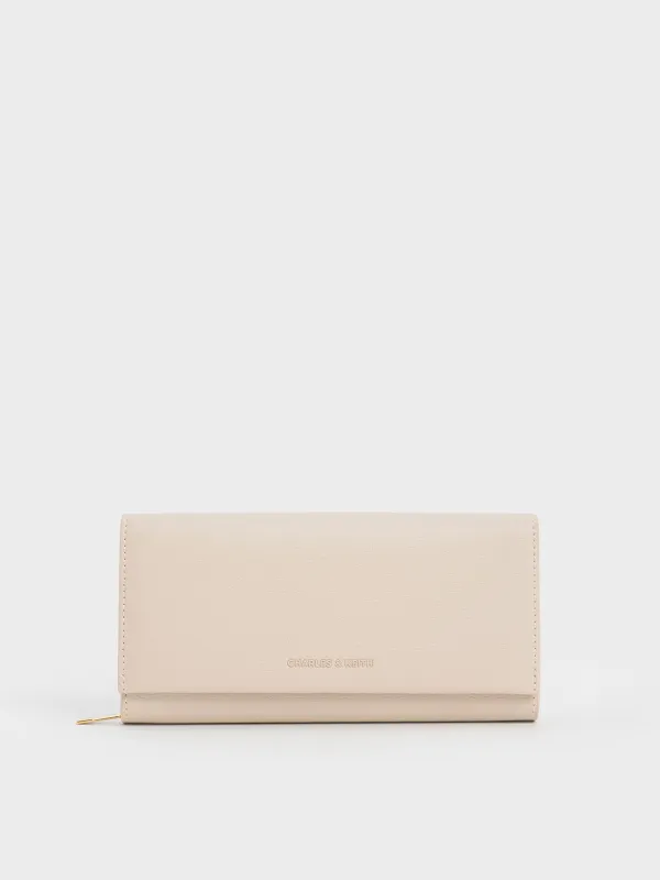 Charles & Keith - Muriel Front Flap Long Wallet sold by Charles & Keith