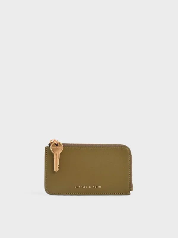 Charles & Keith - Lane Key Zip-Around Wallet sold by Charles & Keith