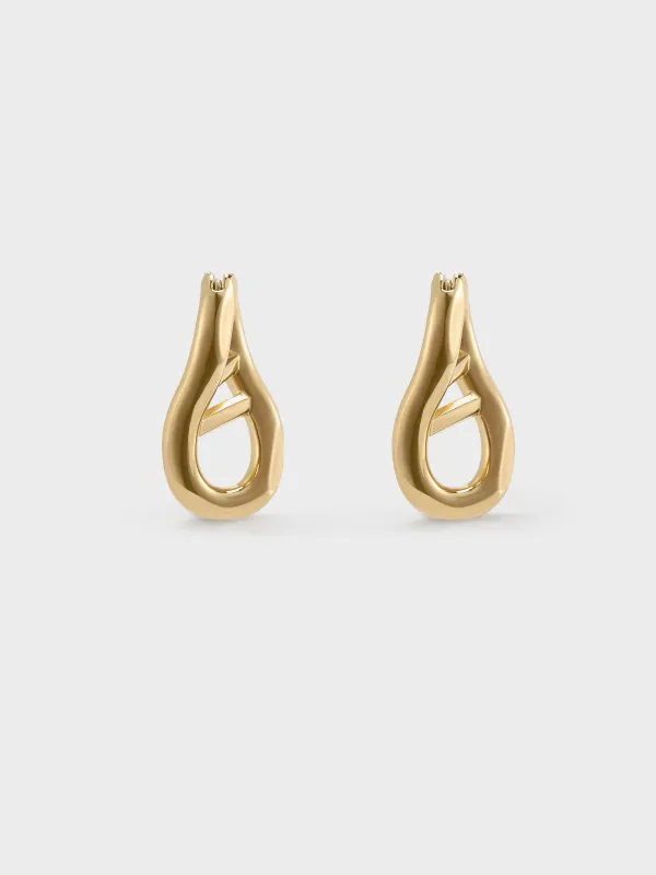 Charles & Keith - Nyra Sculptural Drop Earrings sold by Charles & Keith