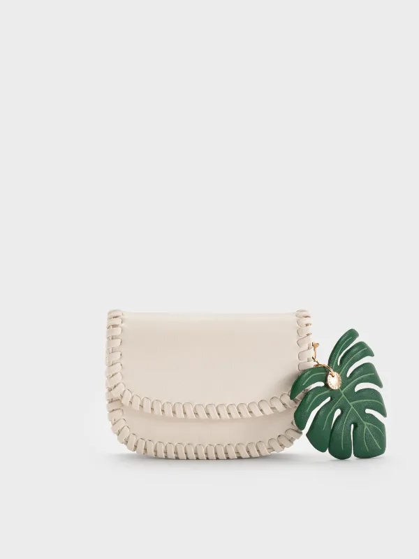 Charles & Keith - Blume Braided Chain-Handle Wallet sold by Charles & Keith