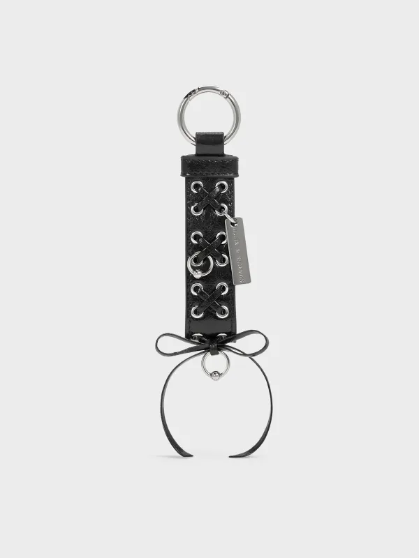 Charles & Keith - Grommet Lace-Up Bag Charm sold by Charles & Keith