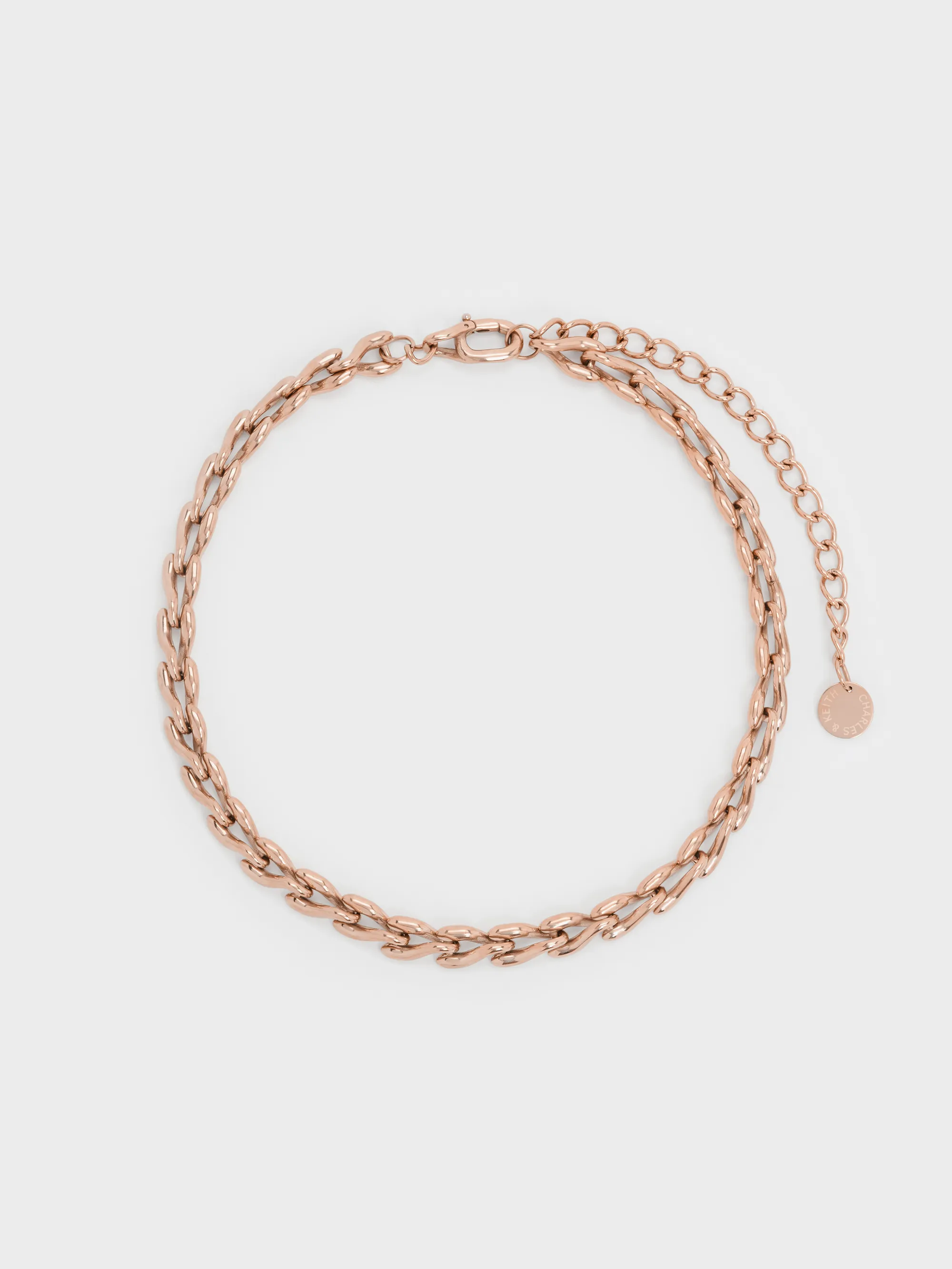 Charles & Keith - Kris Chain-Link Choker Necklace sold by Charles & Keith