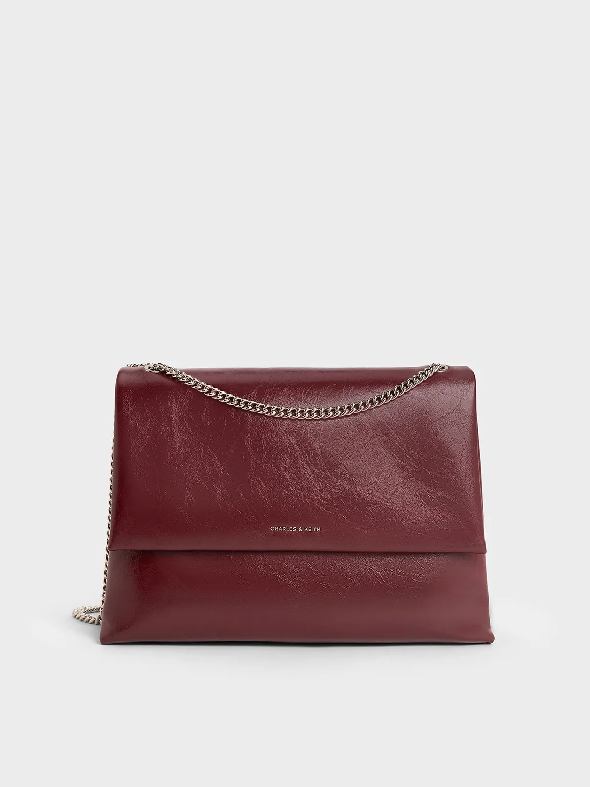 Charles & Keith - Sianna Chain-Handle Shoulder Bag sold by Charles & Keith