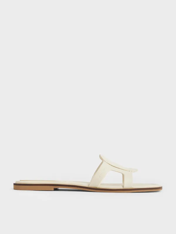 Charles & Keith - Easley Cut-Out Slide Sandals sold by Charles & Keith