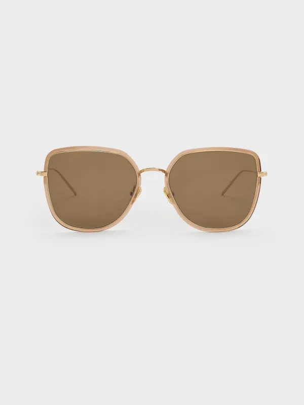Charles & Keith - Lisbeth Butterfly Sunglasses made by Charles & Keith