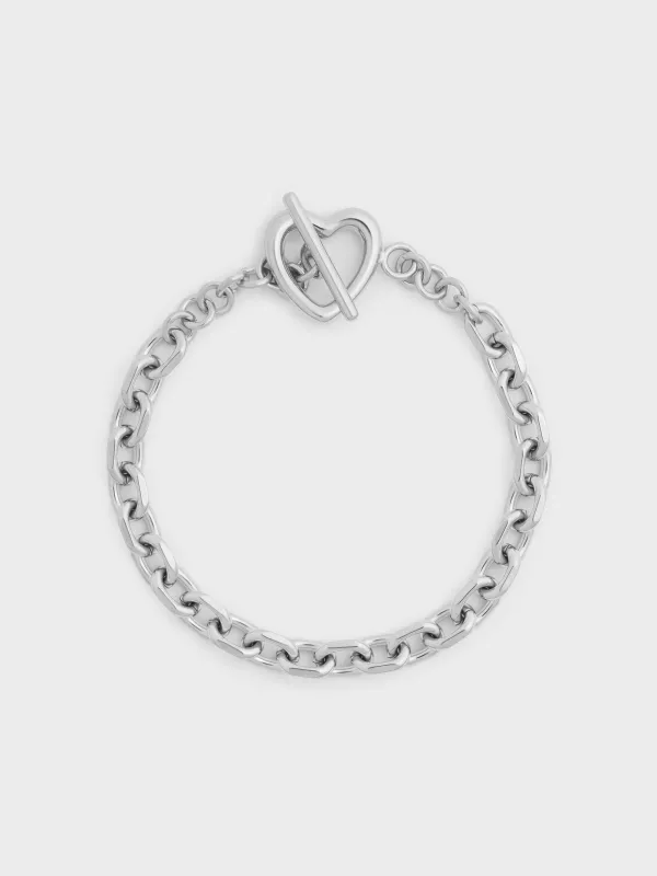 Charles & Keith - Annalise Heart Bracelet sold by Charles & Keith