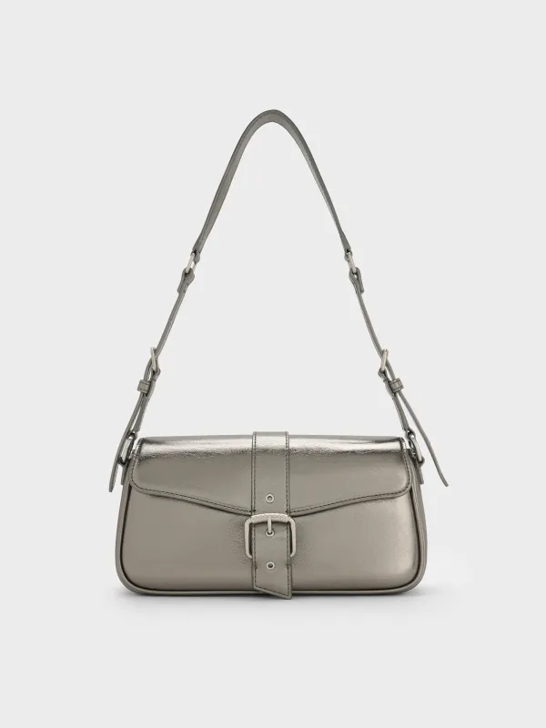 Charles & Keith - Blaise Belted Shoulder Bag sold by Charles & Keith