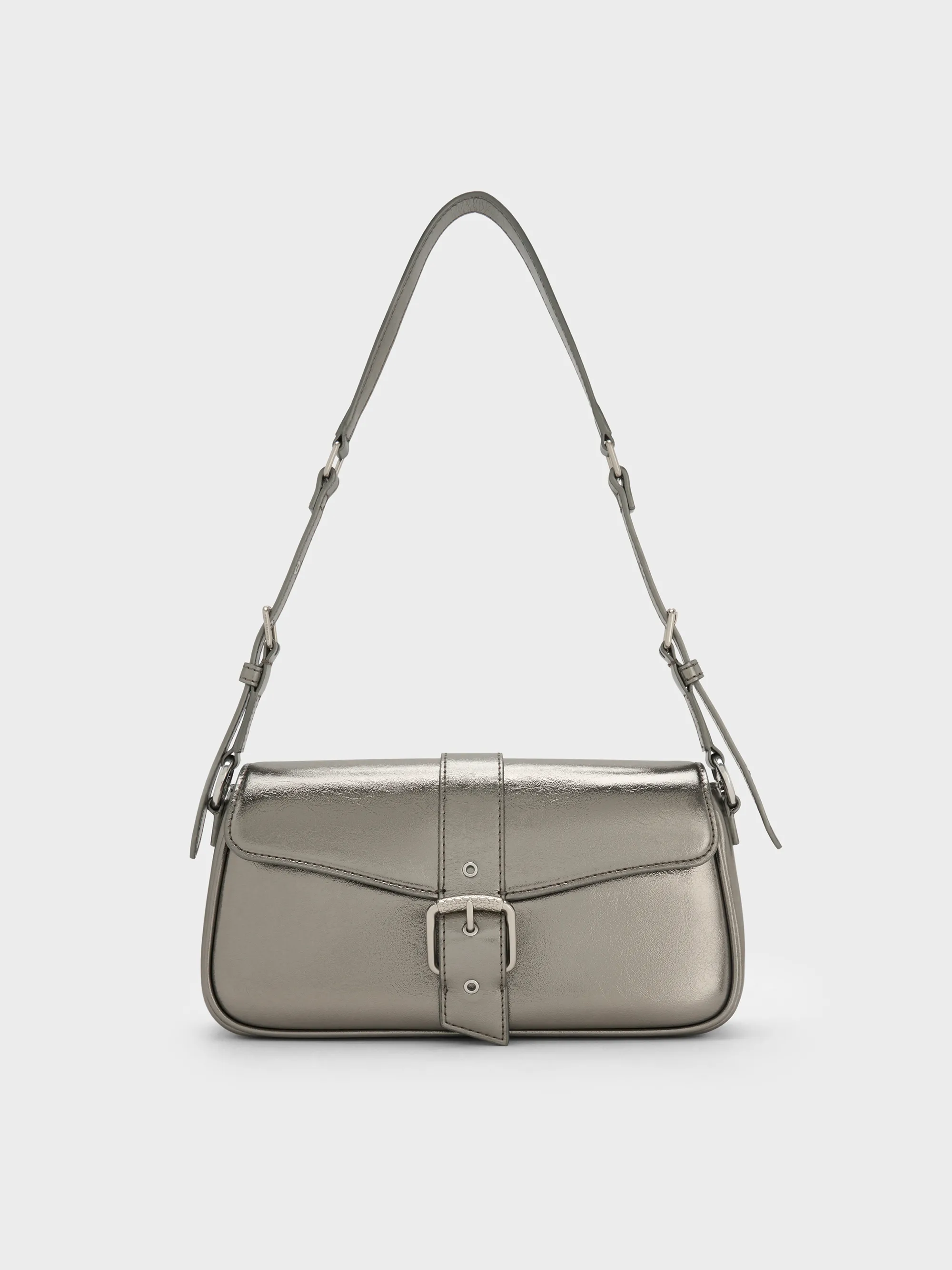 Charles & Keith - Blaise Belted Shoulder Bag sold by Charles & Keith
