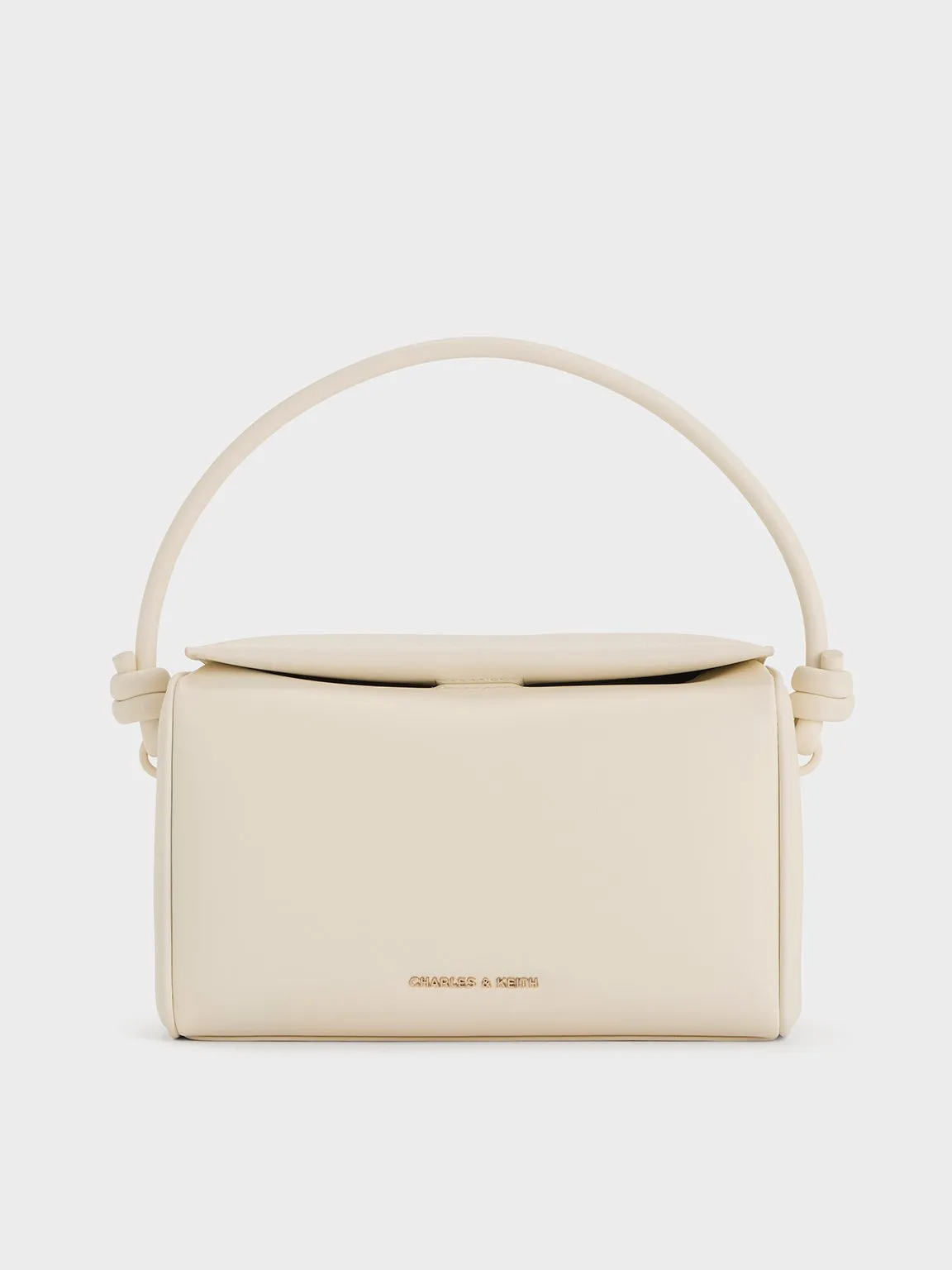 Charles & Keith - Sammie Knotted-Handle Boxy Bag sold by Charles & Keith