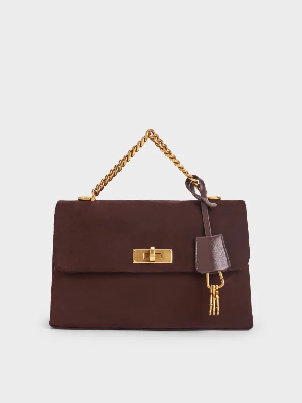 Charles & Keith - Kerry Chain-Handle Crossbody Bag made by Charles & Keith