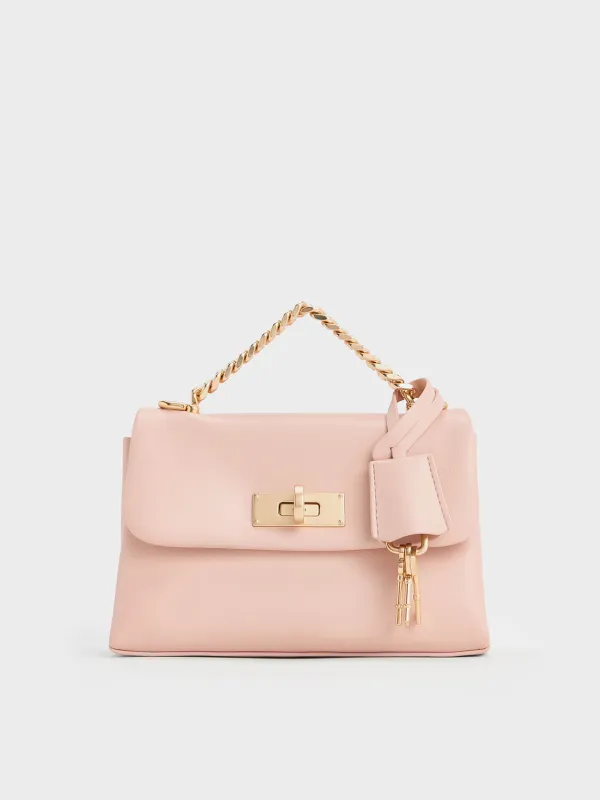 Charles & Keith - Mini Kerry Chain-Handle Crossbody Bag sold by Charles & Keith