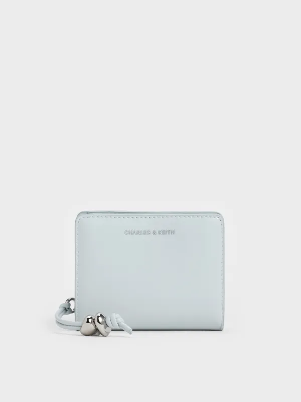 Charles & Keith - Augustine Sculptural-Detail Small Wallet sold by Charles & Keith