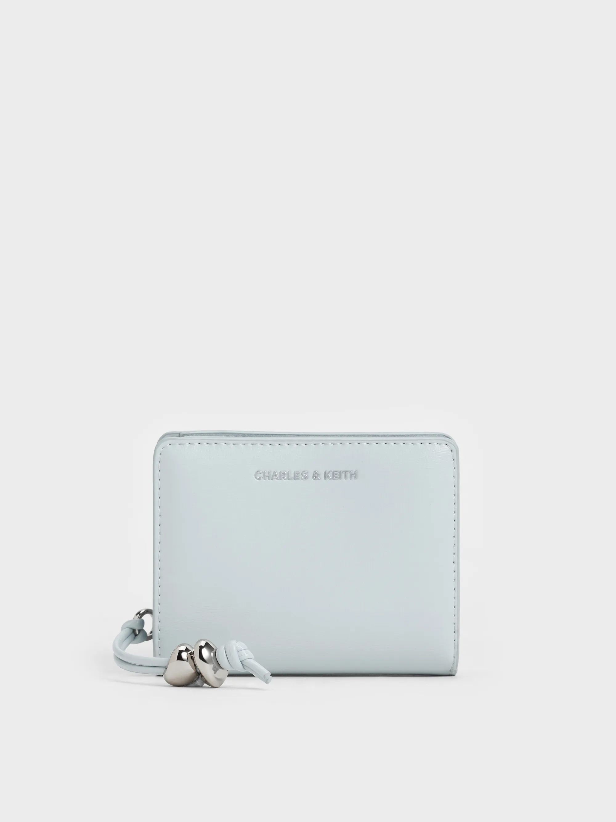 Charles & Keith - Augustine Sculptural-Detail Small Wallet sold by Charles & Keith