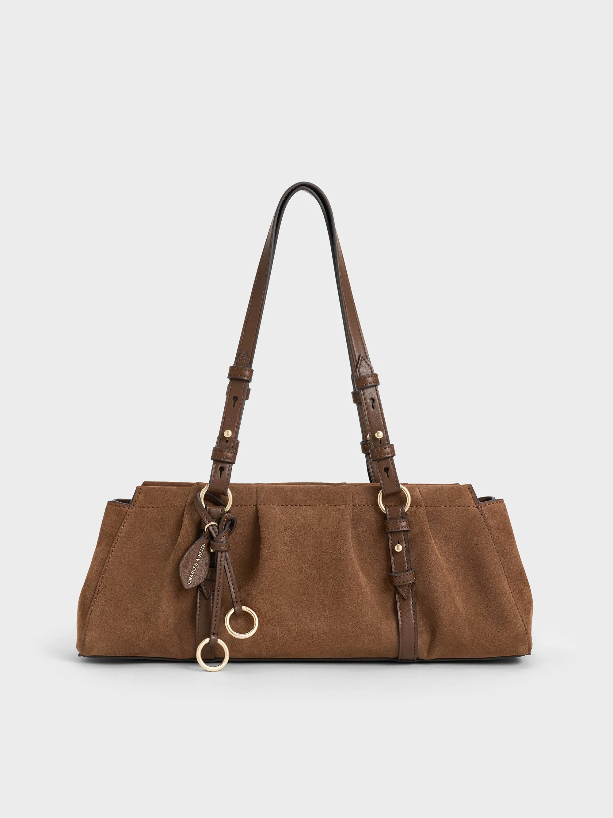 Charles & Keith - Britton Elongated Shoulder Bag sold by Charles & Keith