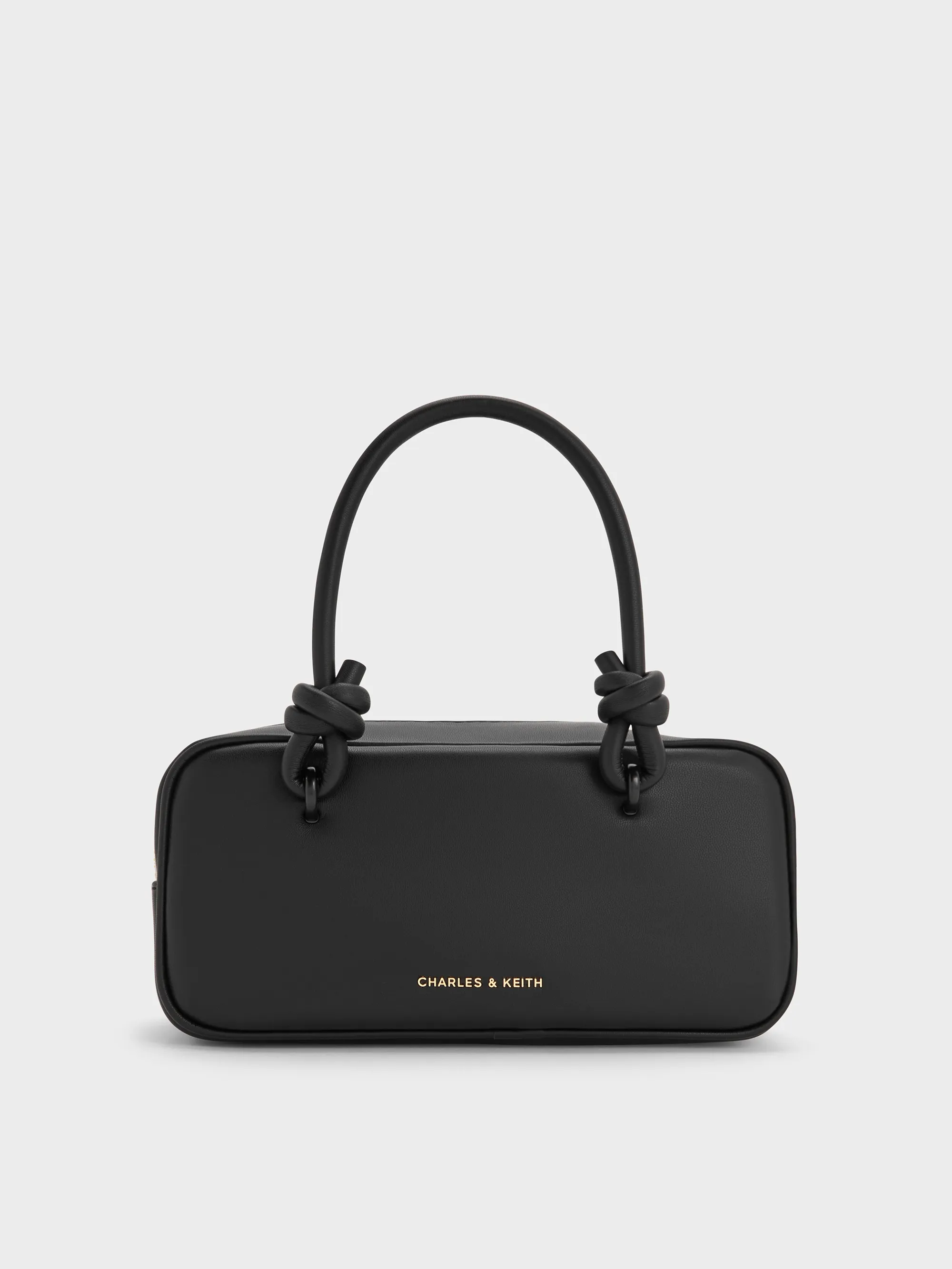 Charles & Keith - Sammie Knotted-Handle Elongated Bag sold by Charles & Keith