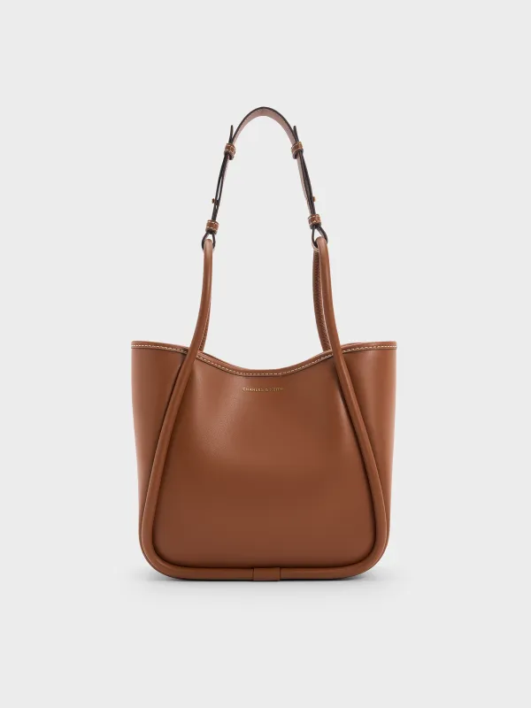 Charles & Keith - Mini Lyla Tubular Tote Bag sold by Charles & Keith