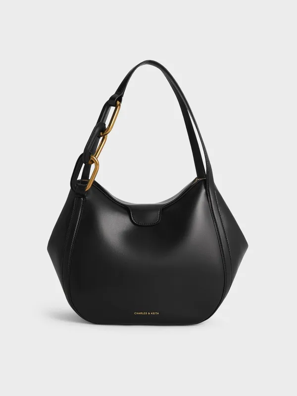 Charles & Keith - Kora Metallic-Accent Tote Bag made by Charles & Keith