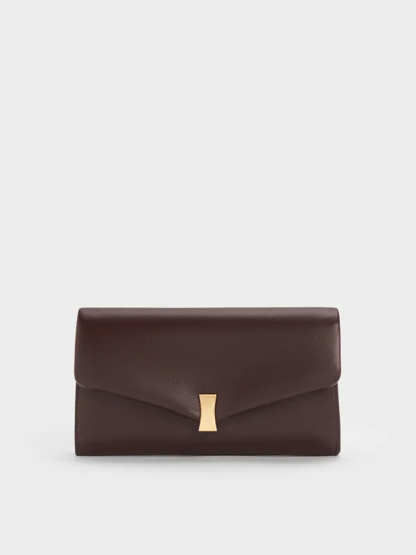 Charles & Keith - Lilibet Chain-Strap Long Wallet sold by Charles & Keith
