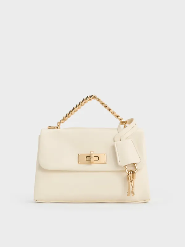 Charles & Keith - Mini Kerry Chain-Handle Crossbody Bag sold by Charles & Keith