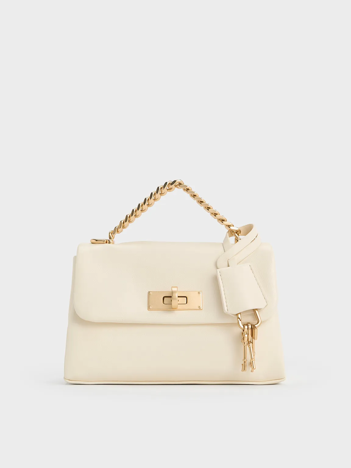 Charles & Keith - Mini Kerry Chain-Handle Crossbody Bag sold by Charles & Keith