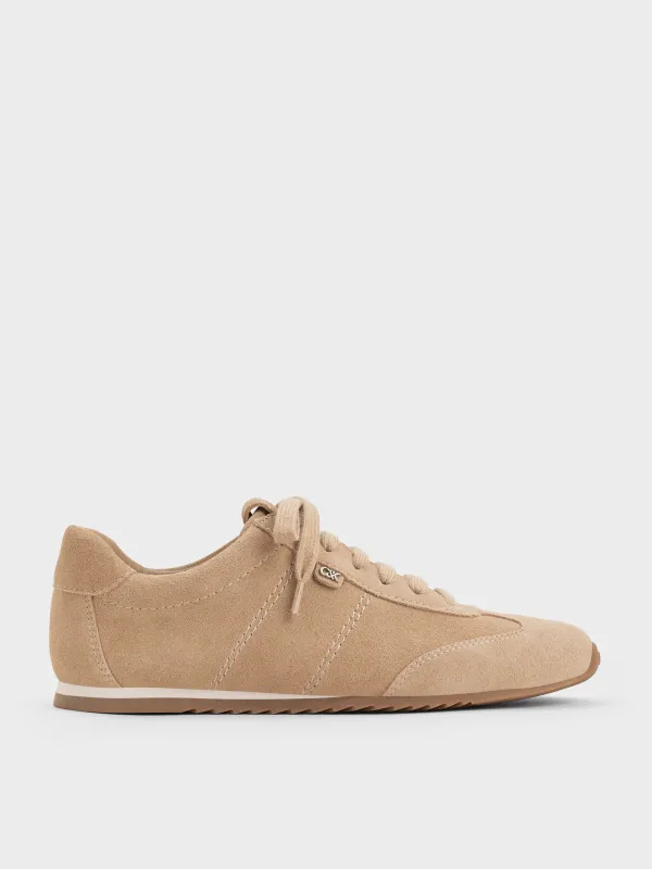 Charles & Keith - Jace Suede Sneakers sold by Charles & Keith