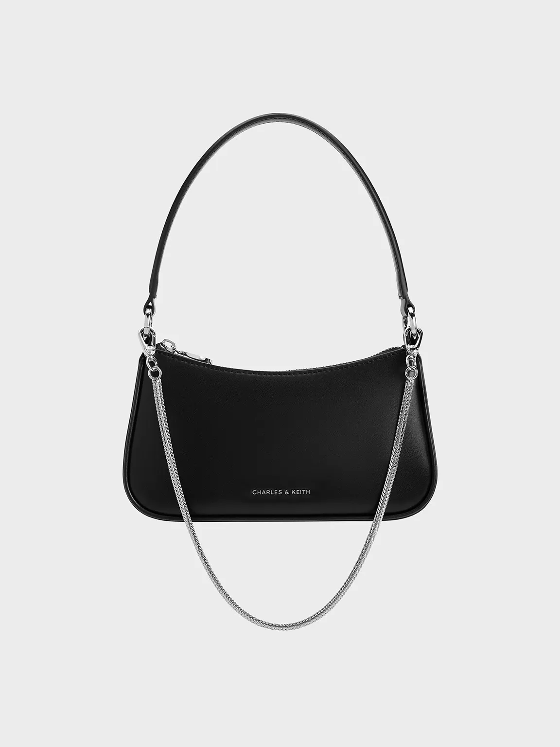 Charles & Keith - Elspeth Curved Shoulder Bag sold by Charles & Keith