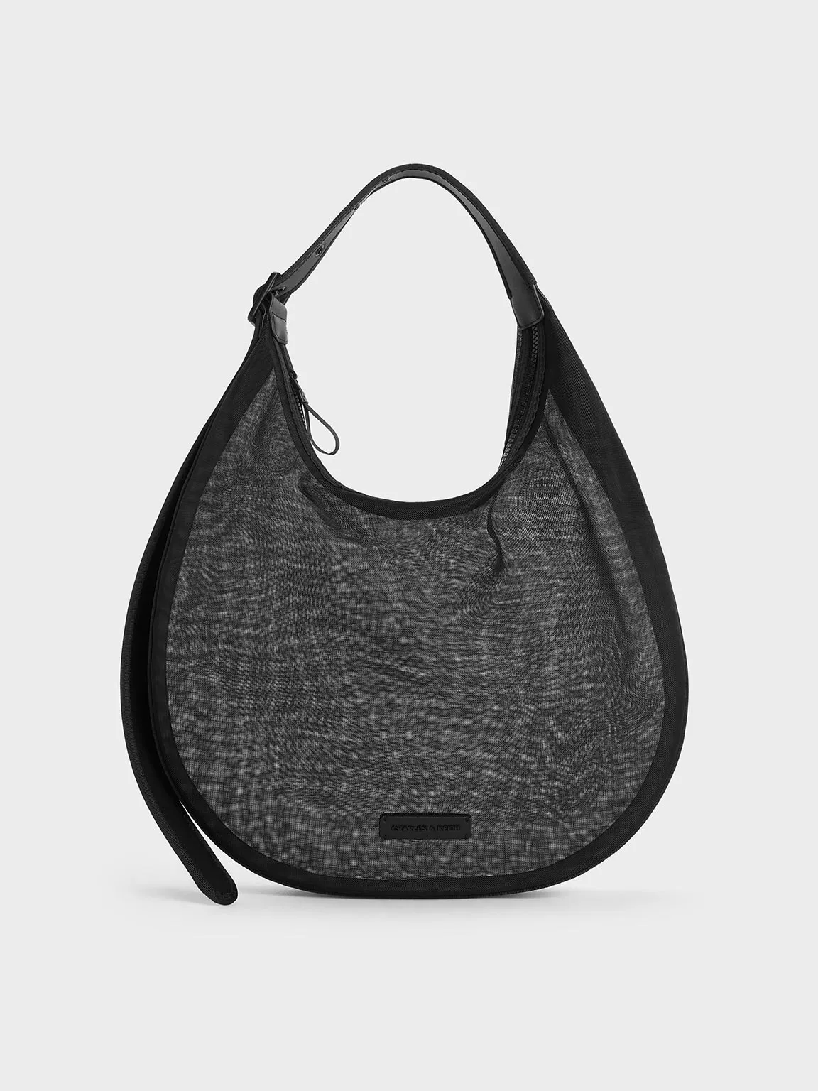 Charles & Keith - Mesh Crescent Hobo Bag sold by Charles & Keith