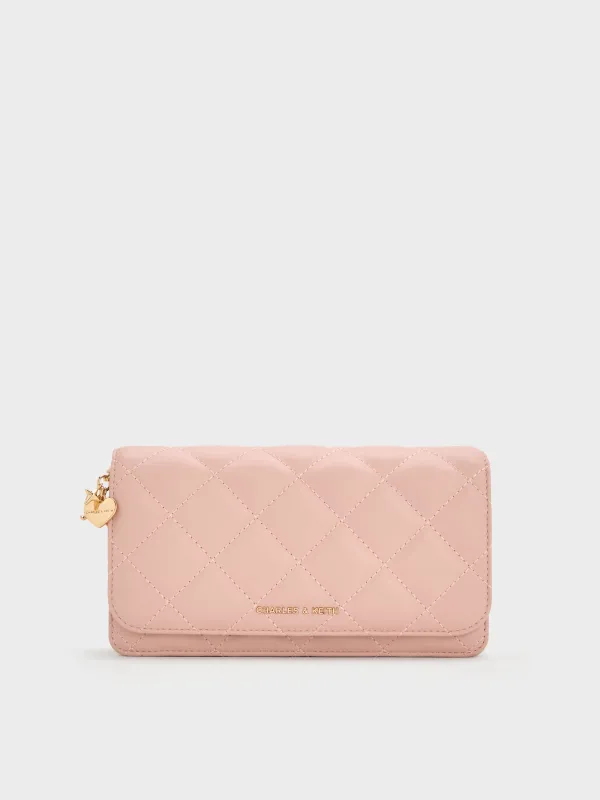 Charles & Keith - Arrietty Quilted Wallet On Chain sold by Charles & Keith