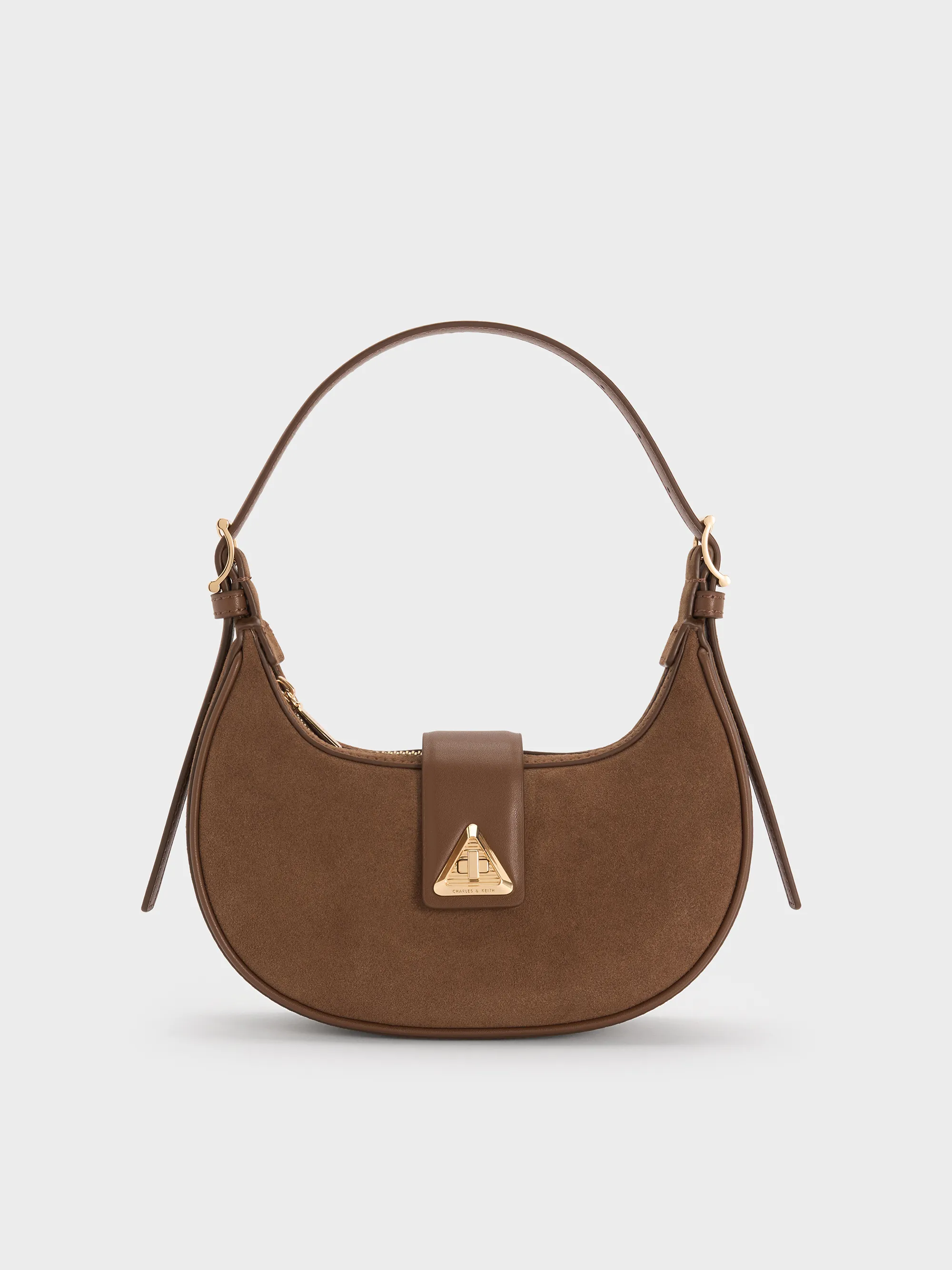 Charles & Keith - Trice Belted Shoulder Bag sold by Charles & Keith
