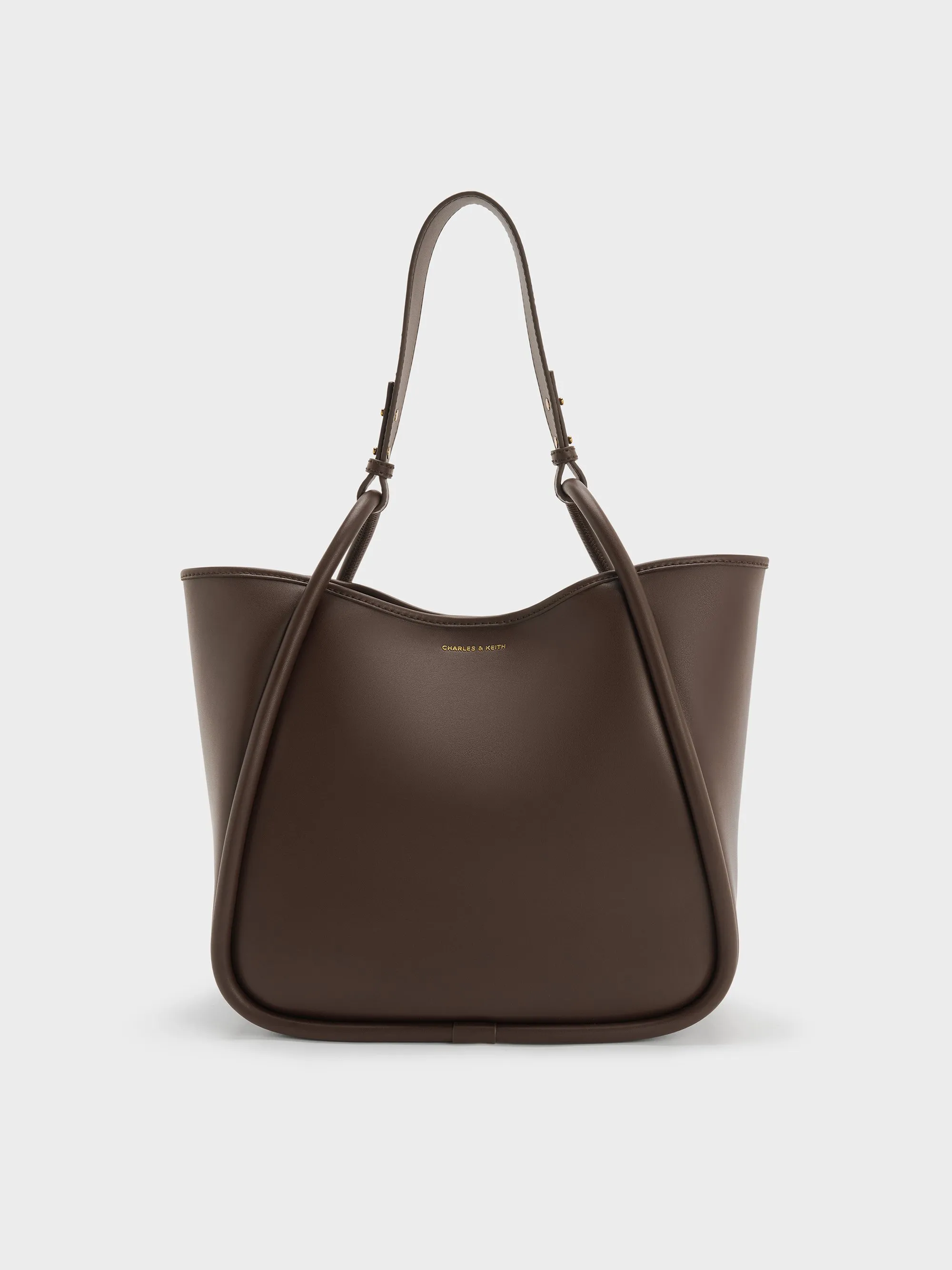 Charles & Keith - Lyla Tubular Slouchy Tote Bag sold by Charles & Keith