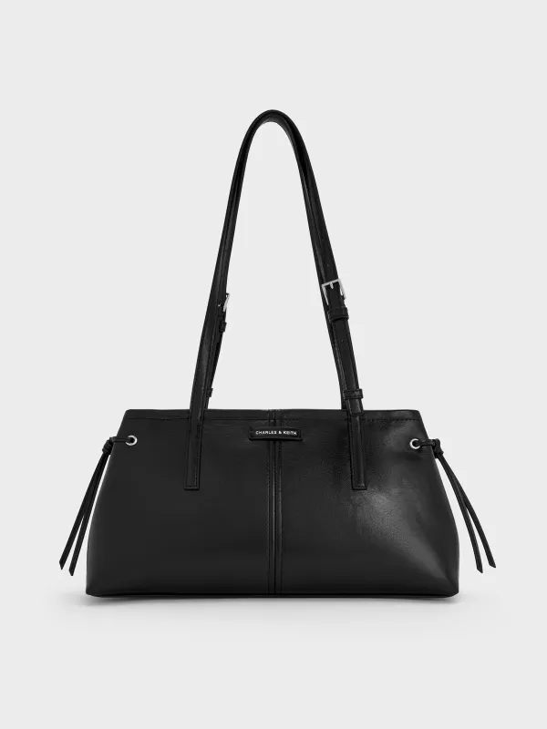 Charles & Keith - Noane Elongated-Handle Shoulder Bag sold by Charles & Keith