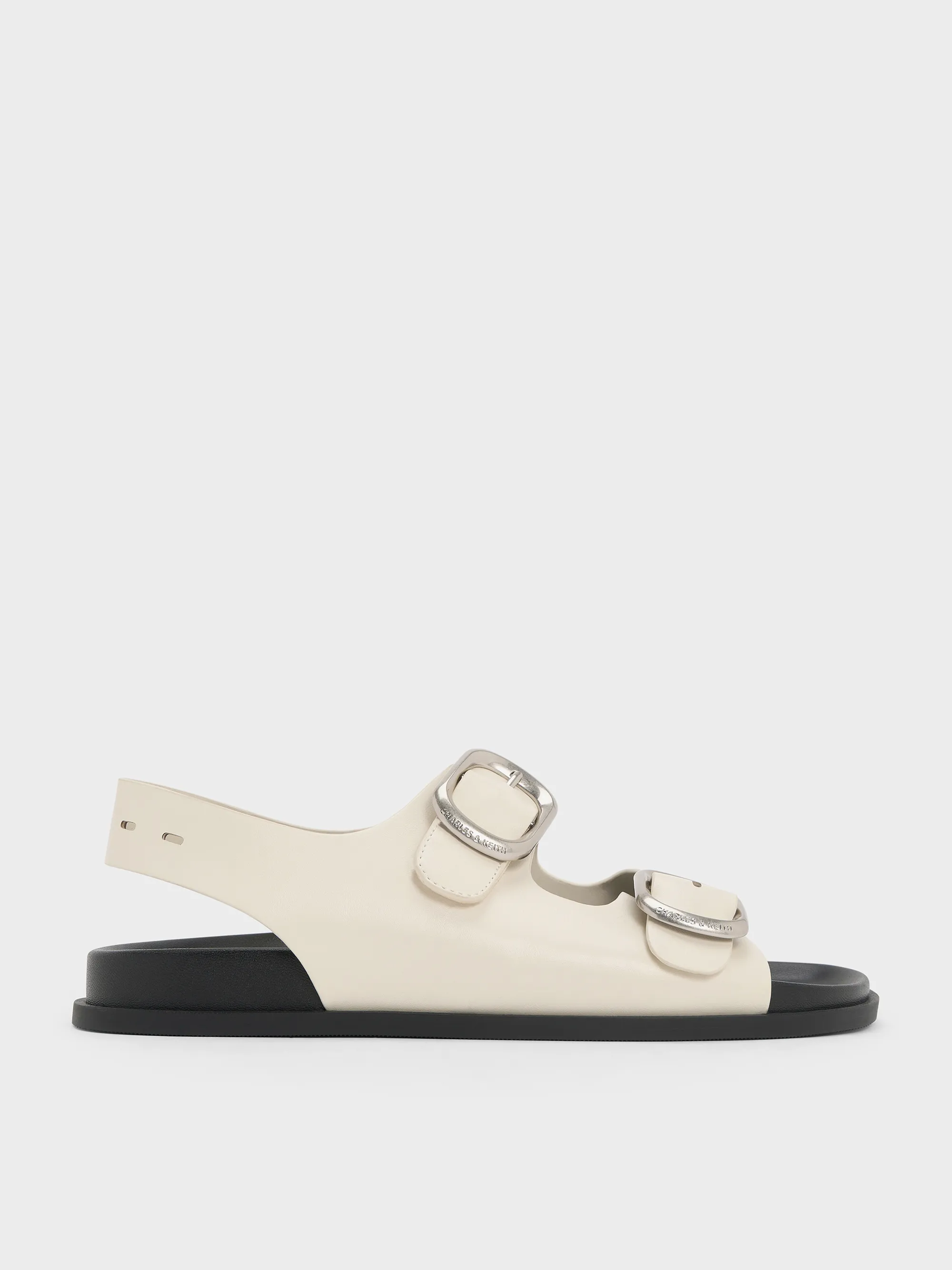 Charles & Keith - Buckled Double-Strap Slingback Sandals sold by Charles & Keith