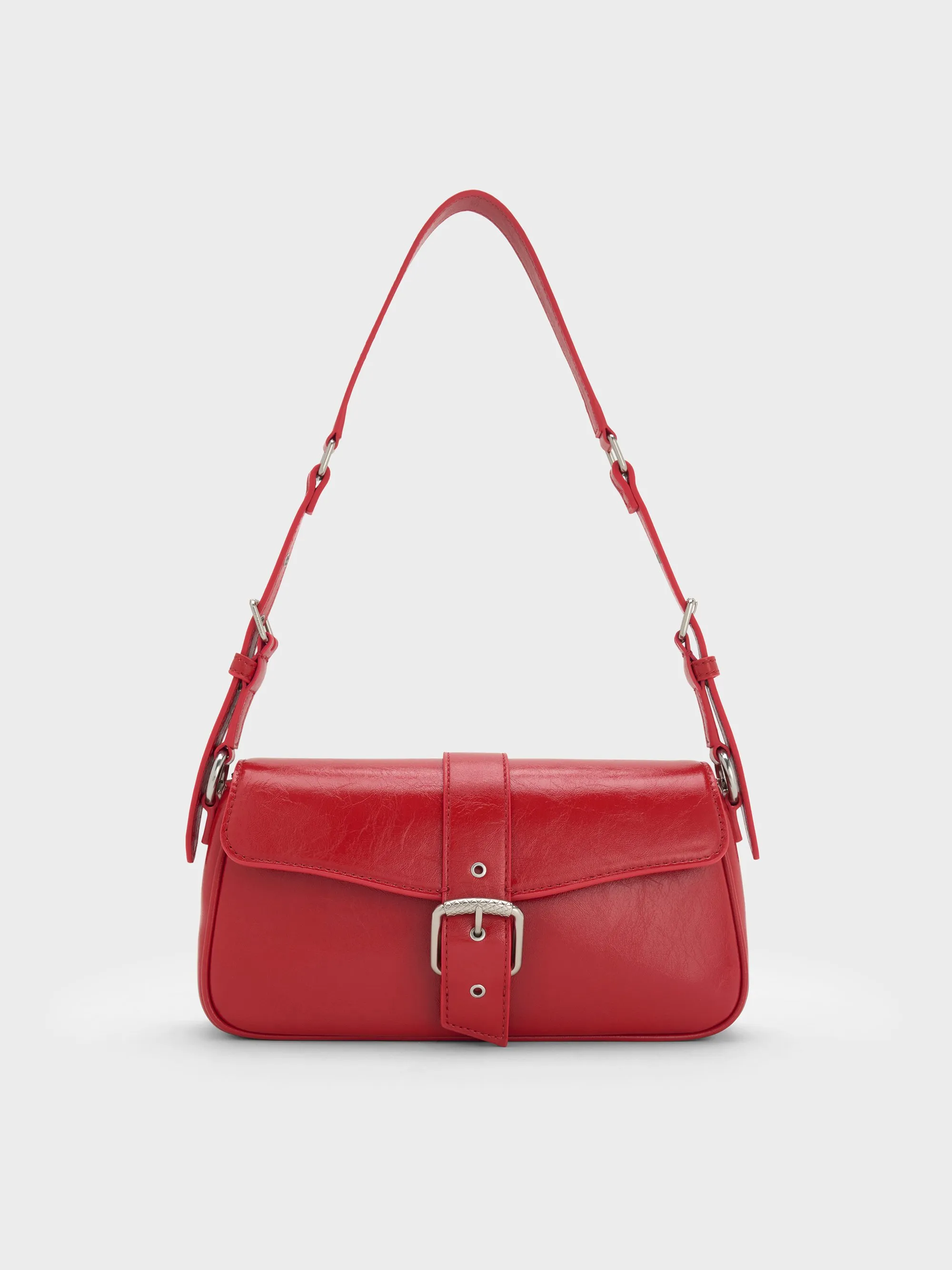 Charles & Keith - Blaise Belted Shoulder Bag sold by Charles & Keith