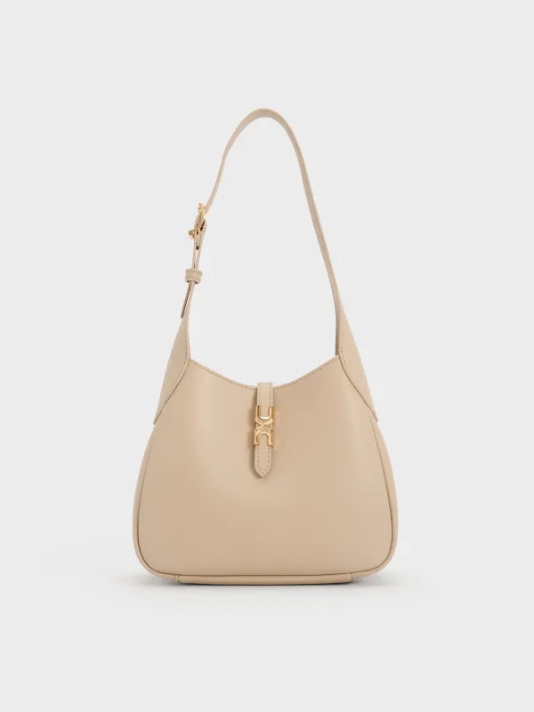 Charles & Keith - Mini Adalyn Hobo Bag sold by Charles & Keith