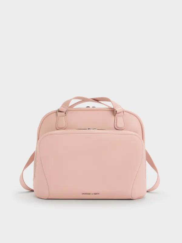 Charles & Keith - Nelly Boxy Backpack sold by Charles & Keith