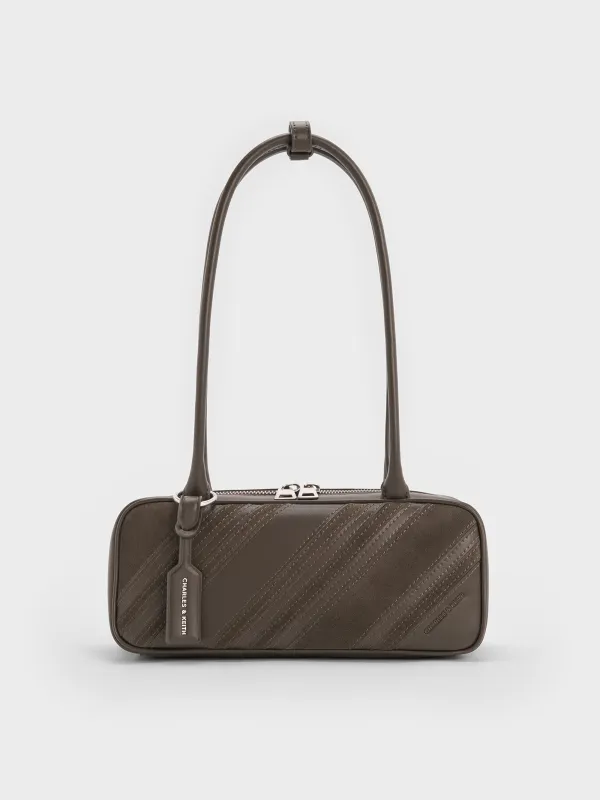 Charles & Keith - Zeya Striped Shoulder Bag sold by Charles & Keith