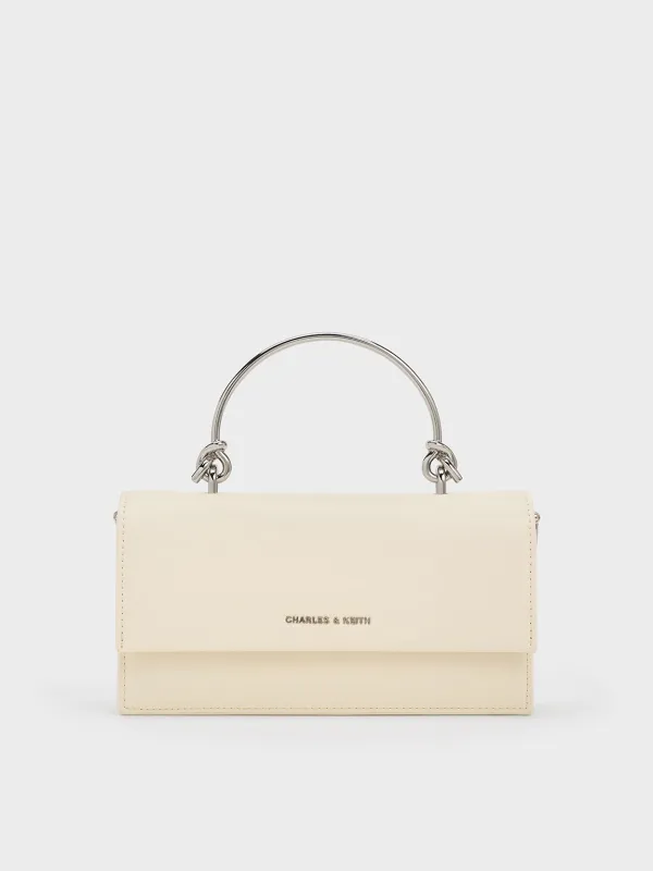 Charles & Keith - Kristine Sculptural-Handle Long Wallet sold by Charles & Keith