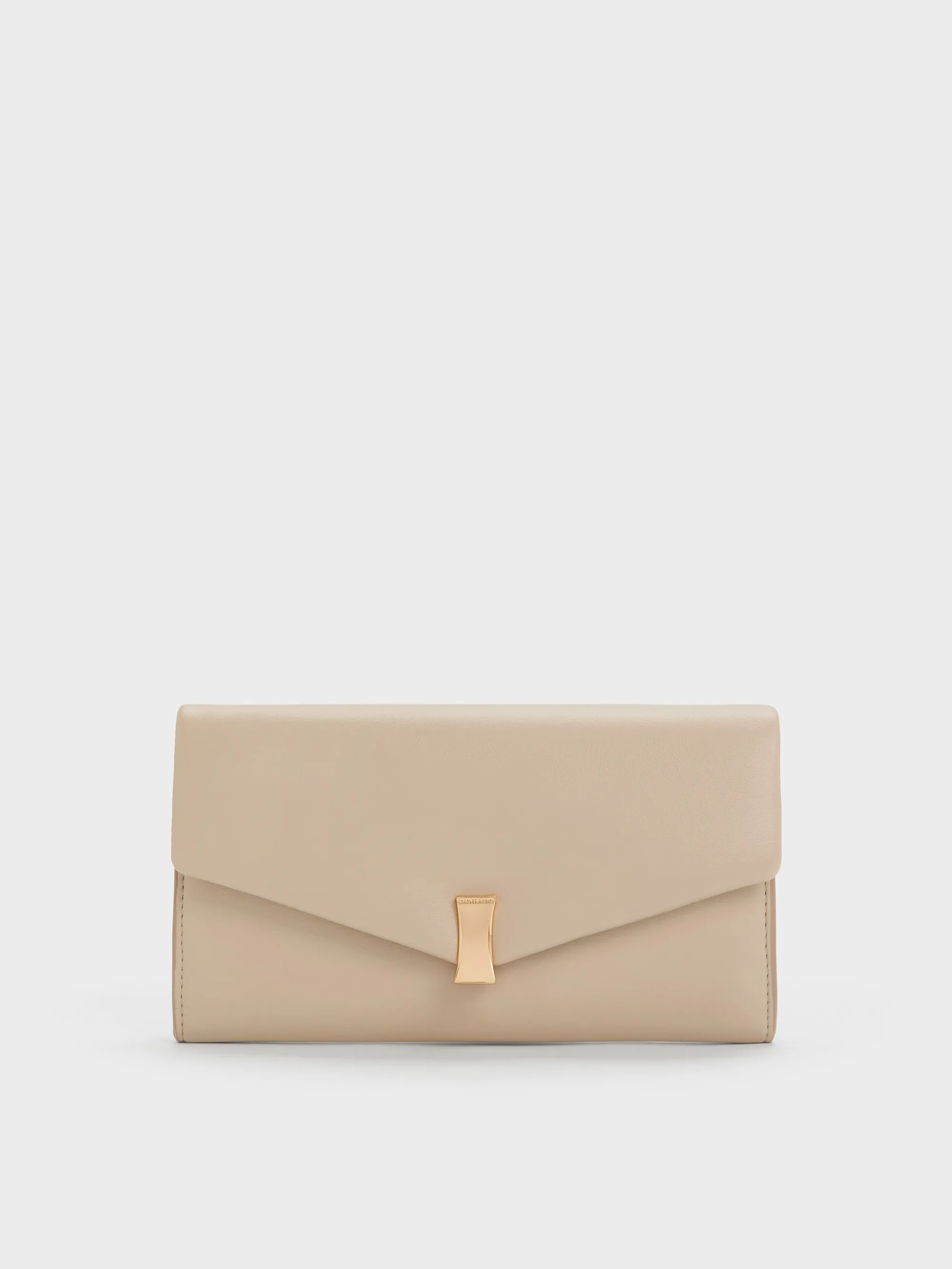 Charles & Keith - Lilibet Chain-Strap Long Wallet sold by Charles & Keith