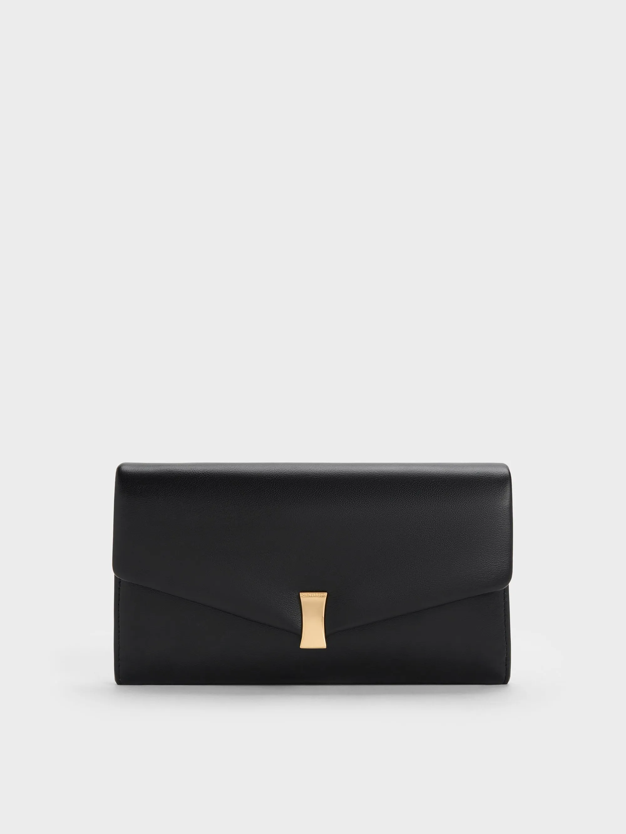 Charles & Keith - Lilibet Chain-Strap Long Wallet sold by Charles & Keith