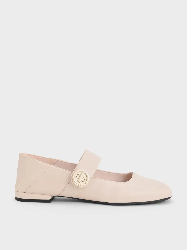 Charles & Keith - Yara Mary Jane Flats sold by Charles & Keith